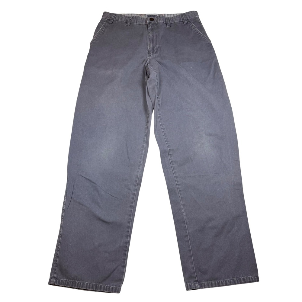 Vintage Calvin Klein Blue‎ Jeans Mens 34 Gray Cotton Twill Pants Straight Leg